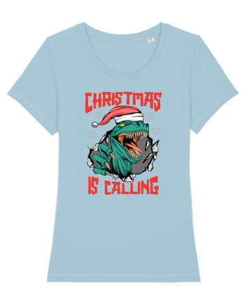 cu dinozauri de Craciun - Christmas is calling Sky Blue
