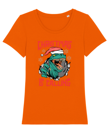 cu dinozauri de Craciun - Christmas is calling Bright Orange