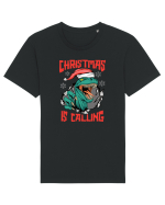 cu dinozauri de Craciun - Christmas is calling Tricou mânecă scurtă Unisex Rocker