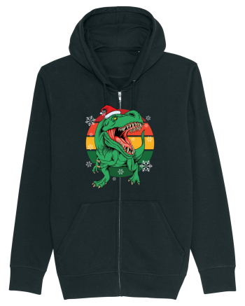 cu dinozauri de Craciun - Christmas T-rex Black