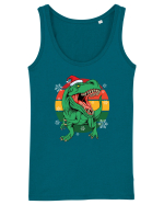 cu dinozauri de Craciun - Christmas T-rex Maiou Damă Dreamer