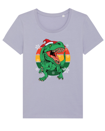 cu dinozauri de Craciun - Christmas T-rex Lavender