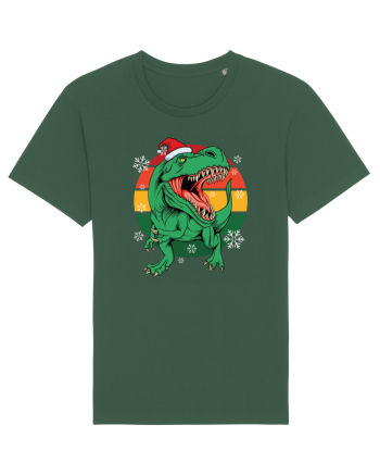 cu dinozauri de Craciun - Christmas T-rex Bottle Green
