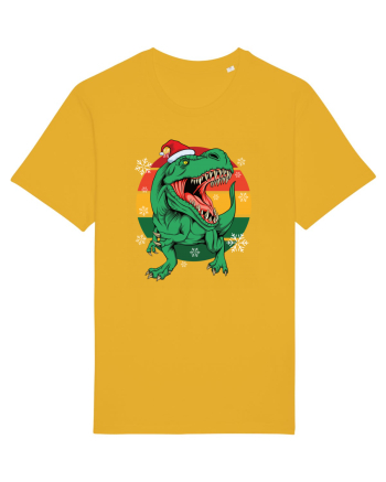 cu dinozauri de Craciun - Christmas T-rex Spectra Yellow