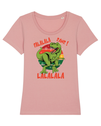 cu dinozauri de Craciun - Falalala Rawr Canyon Pink