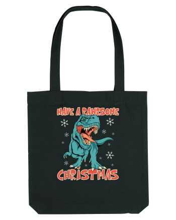 cu dinozauri de Craciun - Have a rawrsome Christmas Black