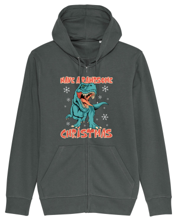 cu dinozauri de Craciun - Have a rawrsome Christmas Anthracite