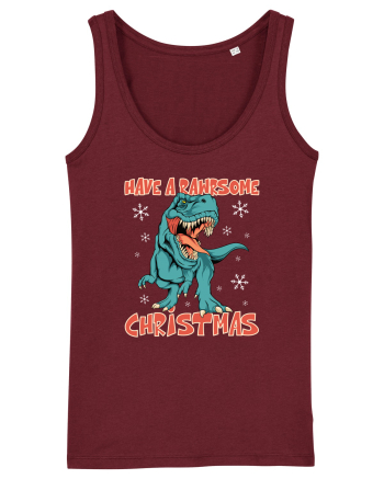 cu dinozauri de Craciun - Have a rawrsome Christmas Burgundy
