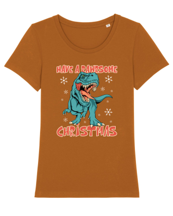 cu dinozauri de Craciun - Have a rawrsome Christmas Roasted Orange