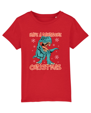 cu dinozauri de Craciun - Have a rawrsome Christmas Red