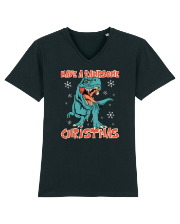 cu dinozauri de Craciun - Have a rawrsome Christmas Black