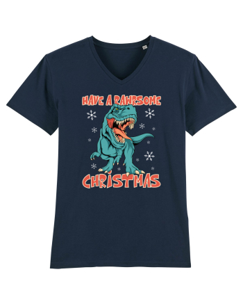 cu dinozauri de Craciun - Have a rawrsome Christmas French Navy