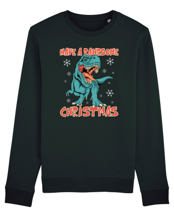 cu dinozauri de Craciun - Have a rawrsome Christmas Black