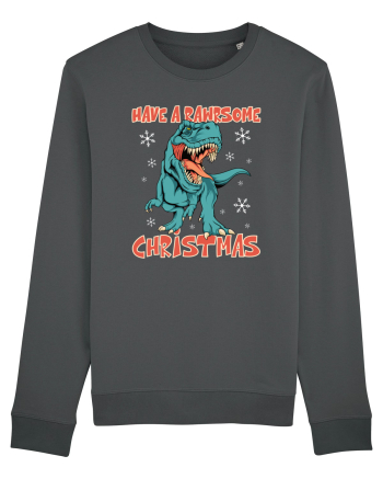 cu dinozauri de Craciun - Have a rawrsome Christmas Anthracite