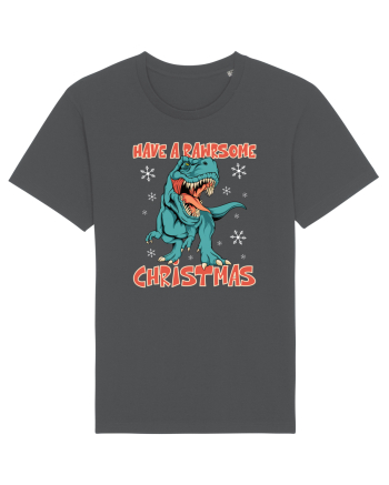cu dinozauri de Craciun - Have a rawrsome Christmas Anthracite