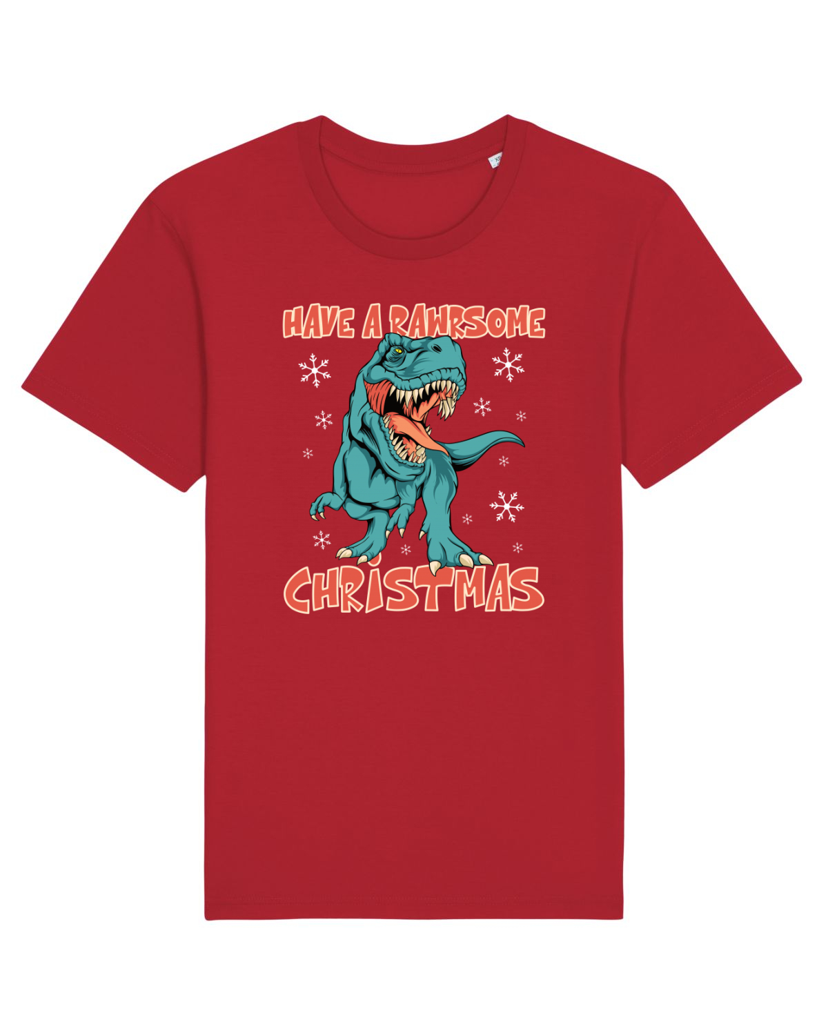 Tricou mânecă scurtă Unisex Rocker Red