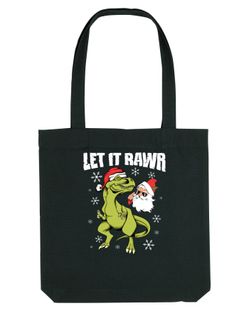 cu dinozauri de Craciun - Let it rawr Black