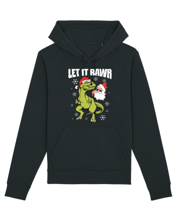 cu dinozauri de Craciun - Let it rawr Black
