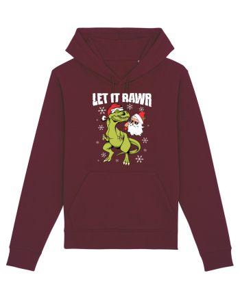 cu dinozauri de Craciun - Let it rawr Burgundy
