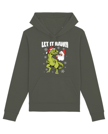 cu dinozauri de Craciun - Let it rawr Khaki