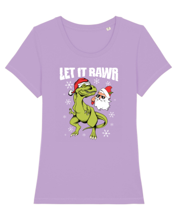 cu dinozauri de Craciun - Let it rawr Lavender Dawn