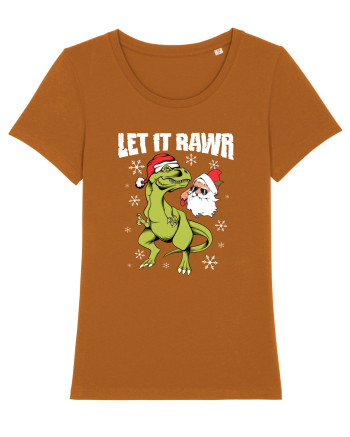 cu dinozauri de Craciun - Let it rawr Roasted Orange