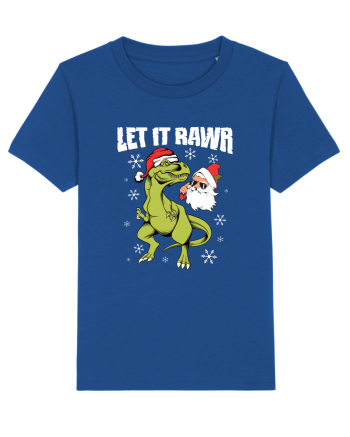 cu dinozauri de Craciun - Let it rawr Majorelle Blue