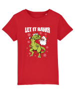 cu dinozauri de Craciun - Let it rawr Tricou mânecă scurtă  Copii Mini Creator
