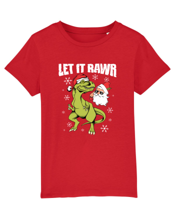 cu dinozauri de Craciun - Let it rawr Red
