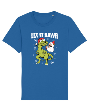 cu dinozauri de Craciun - Let it rawr Royal Blue