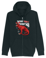 cu dinozauri de Craciun - Merry Christmas Rawr Hanorac cu fermoar Unisex Connector