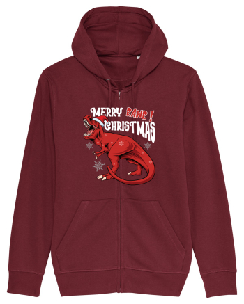 cu dinozauri de Craciun - Merry Christmas Rawr Burgundy
