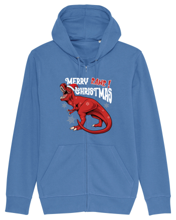 cu dinozauri de Craciun - Merry Christmas Rawr Bright Blue