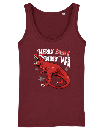 cu dinozauri de Craciun - Merry Christmas Rawr Burgundy