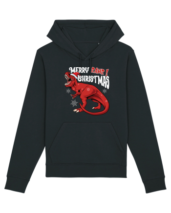 cu dinozauri de Craciun - Merry Christmas Rawr Black
