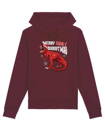 cu dinozauri de Craciun - Merry Christmas Rawr Burgundy