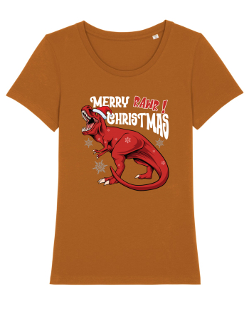 cu dinozauri de Craciun - Merry Christmas Rawr Roasted Orange