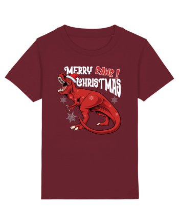 cu dinozauri de Craciun - Merry Christmas Rawr Burgundy