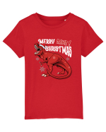 cu dinozauri de Craciun - Merry Christmas Rawr Tricou mânecă scurtă  Copii Mini Creator