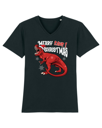 cu dinozauri de Craciun - Merry Christmas Rawr Black