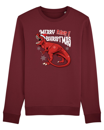 cu dinozauri de Craciun - Merry Christmas Rawr Burgundy
