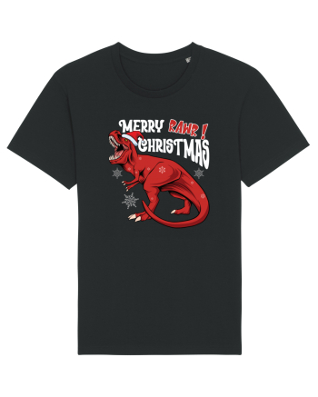 cu dinozauri de Craciun - Merry Christmas Rawr Black