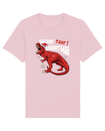 cu dinozauri de Craciun - Merry Christmas Rawr Cotton Pink
