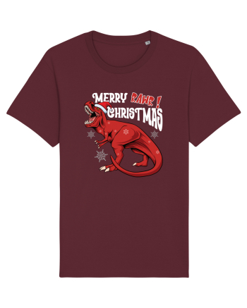 cu dinozauri de Craciun - Merry Christmas Rawr Burgundy