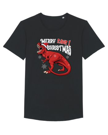 cu dinozauri de Craciun - Merry Christmas Rawr Black