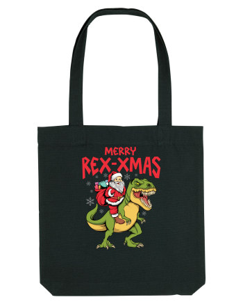 cu dinozauri de Craciun - Merry Rex-xmas Black