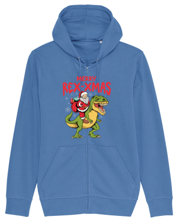 cu dinozauri de Craciun - Merry Rex-xmas Bright Blue