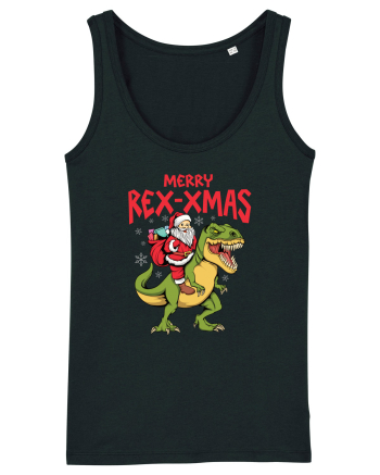 cu dinozauri de Craciun - Merry Rex-xmas Black