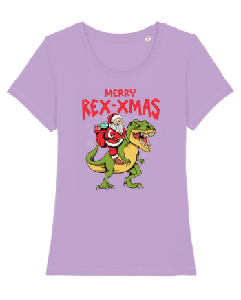 cu dinozauri de Craciun - Merry Rex-xmas Lavender Dawn