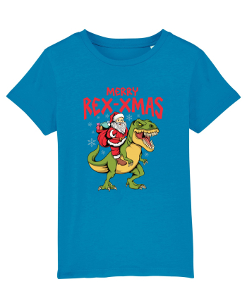 cu dinozauri de Craciun - Merry Rex-xmas Azur